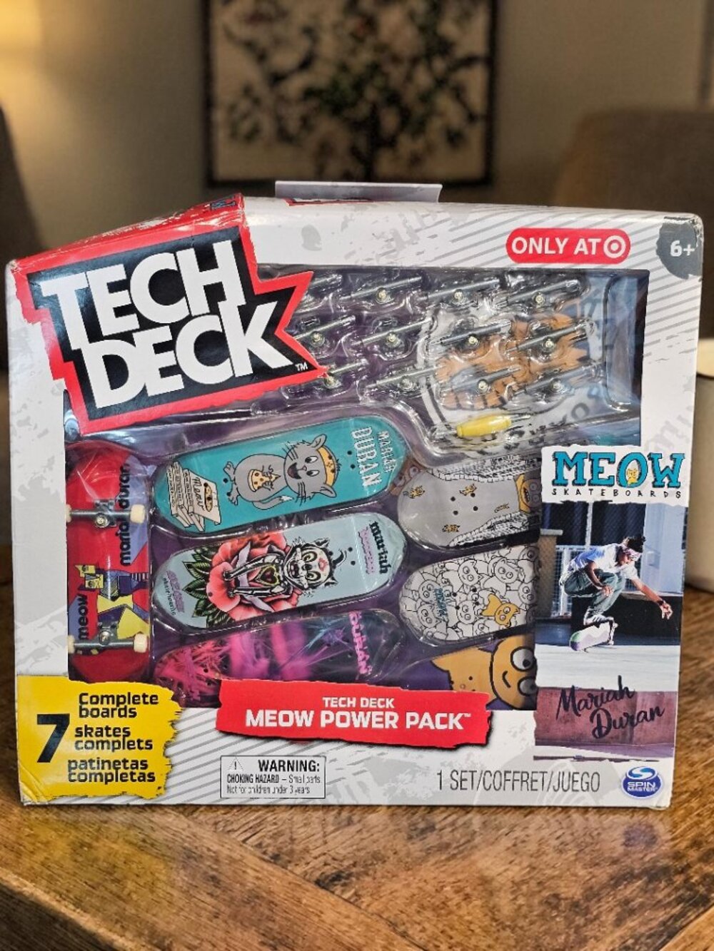 Tech Deck Meow Mariah Duran Power Pack 7-Board Set